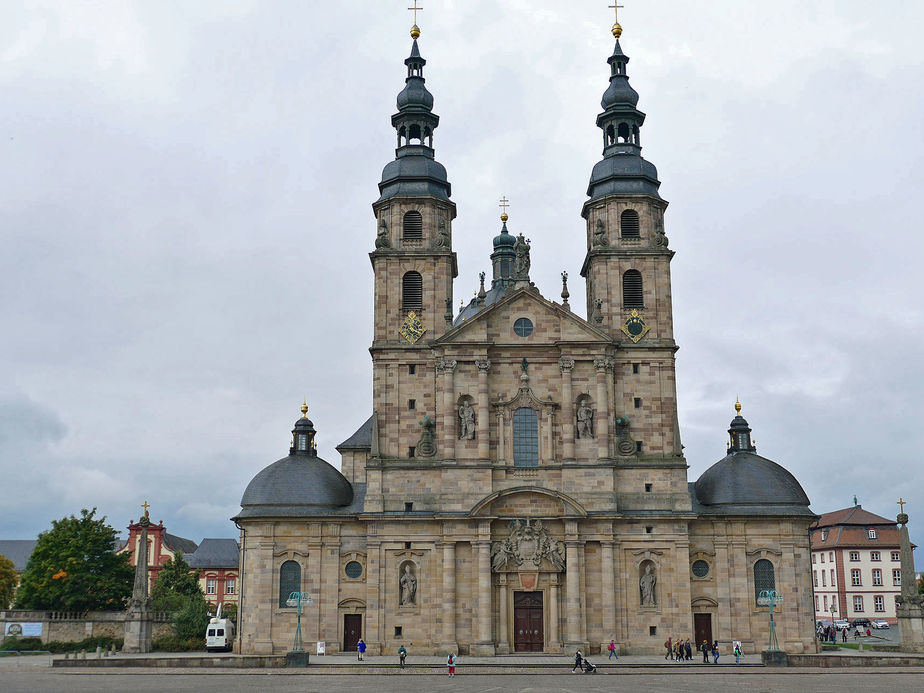 Abschlussvesper der Bischofskonferenz mit Austeilung des Bonifatiussegens (Foto: Karl-Franz Thiede)